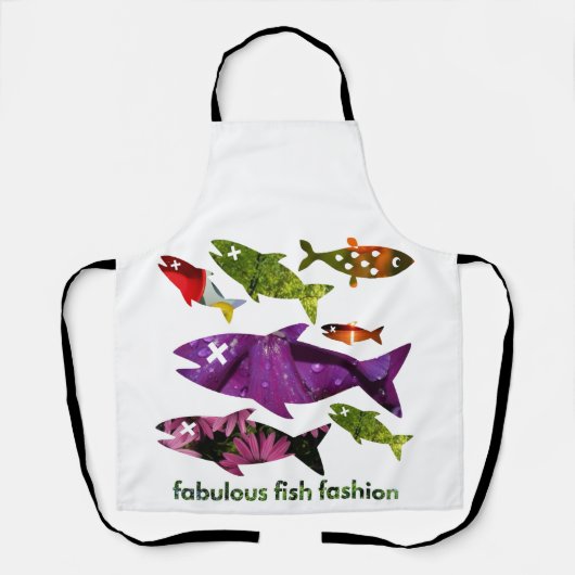mode van vis schort (Voorkant)