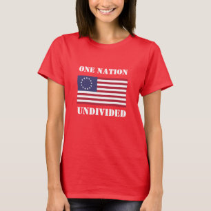 Mode van vrouwen NIEUW ÉÉN NATIE ONVERDEELD T-shirt
