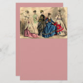 Mode Victorian Dames papeterie (Devant / Derrière)