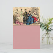 Mode Victorian Dames papeterie (Debout devant)