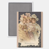  Mode Victoricaanse kerstmagneet Magneet (Voorkant / Achterkant)