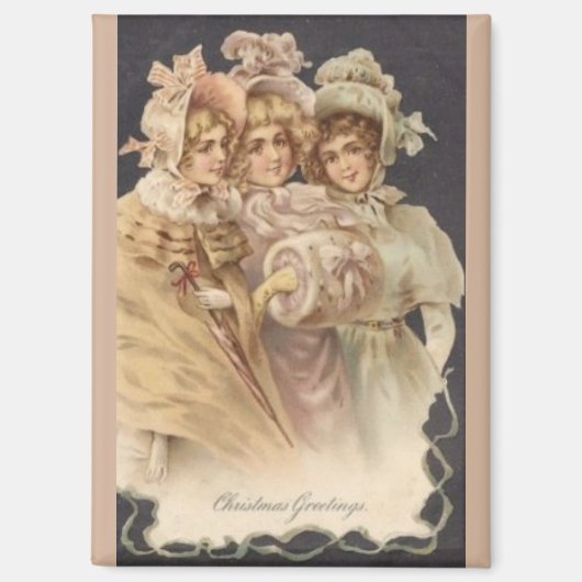  Mode Victoricaanse kerstmagneet Magneet (Voorkant)