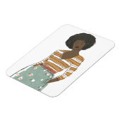 Mode Vignette Portret Magneet (Linkerzijde)