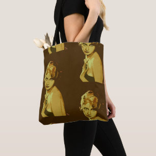 Mode vintage partout sur le Sac fourre-tout d'impr