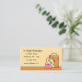 Mode Visitekaartje (Staand voorkant)