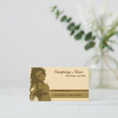 Mode Visitekaartje (Staand voorkant)