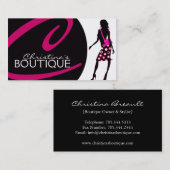 Mode Visitekaartje (Voorkant / Achterkant)