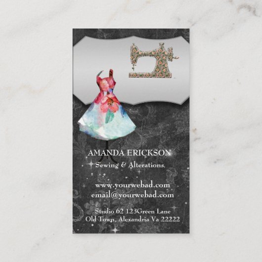  Mode Visitekaartje (Achterkant)