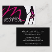 Mode Visitekaartje (Voorkant / Achterkant)