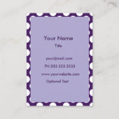 Mode Visitekaartjes (Achterkant)