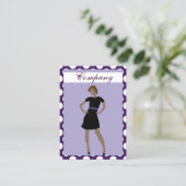 Mode Visitekaartjes (Staand voorkant)