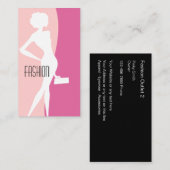 Mode Visitekaartjes (Voorkant / Achterkant)