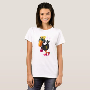 Mode vogel - schilderen - vun t-shirt