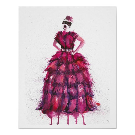 Mode Vogue Woman Perfect Poster (Voorkant)