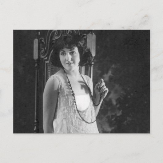 Mode voor damesflaters uit de jaren 20 Briefkaart (Voorkant)