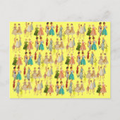  Mode vrouwen Briefkaart (Voorkant)