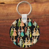 Mode vrouwen Sleutelhanger (Voorkant)