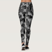 Mode Yoga Kleding Vrouwen Hoge Taille Workout Leggings (Achterkant)