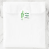 Mode Zebra Niveau 1, Autocollant personnalisable (Sac)