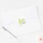 Mode Zebra Niveau 2, Autocollant personnalisable (Enveloppe)