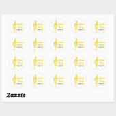 Mode Zebra Niveau 3, Autocollant personnalisable (Feuille)