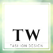 Modebedrijf bord witte raamfolie raamsticker (Vel 3)