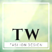 Modebedrijfsbord Transparant Wit Raamsticker (Vel 3)