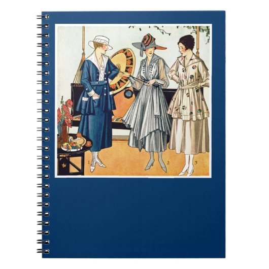 Modebewuste Dames Notitieboek (Voorkant)