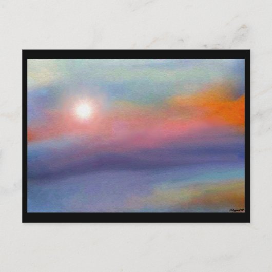 Modeh Ani Sunrise Briefkaarten (Voorkant)