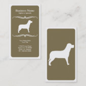 modehond visitekaartje (Voorkant / Achterkant)