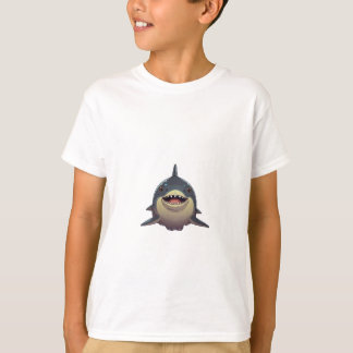 Model 44, levendige Cartoon-print T-shirt: stijlvo T-shirt