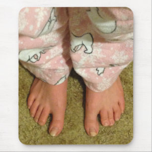 Model A Feet Mousepad Muismat