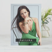 Model Actor 5.5x7.5 Pro Comp/Zed Kaart 7 Foto (Staand voorkant)