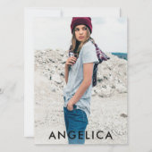 Model Actor Comp Kaart - 3 Foto achterzijde - zwar (Voorkant)