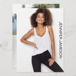 Model Actor Comp Kaart   3 Foto's en QR-code