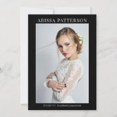 Model Actor Comp Kaart 6 Foto 5x7 (Achterkant)