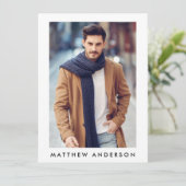 Model Actor Comp Kaart White - 4 Foto terug (Staand voorkant)