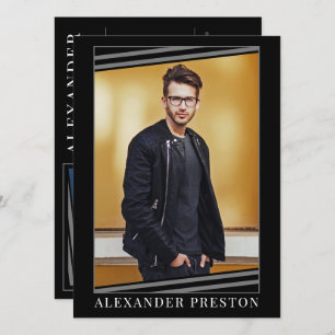 Model Actor Comp Kaart Zed Kaart 2 Foto 5.5x7.5