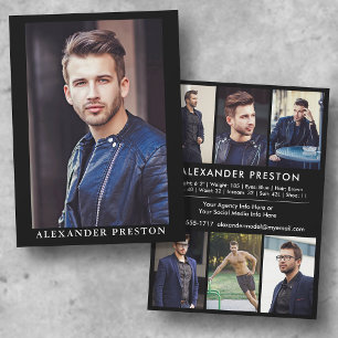 Model Actor Comp Kaart Zed Kaart 7 Foto 5.5x7.5