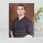 Model Actor Comp Zed Kaart 5 Foto 5.5x7.5 Pro (Staand voorkant)