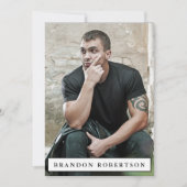 Model Actor Comp Zed Kaart 5x7 | Foto 2 Sided 5 (Voorkant)