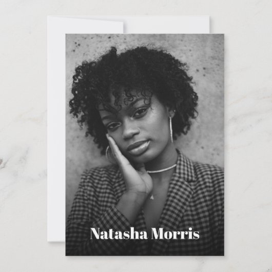 Model Actor Dancer 4 Fotocomp Kaart (Voorkant)