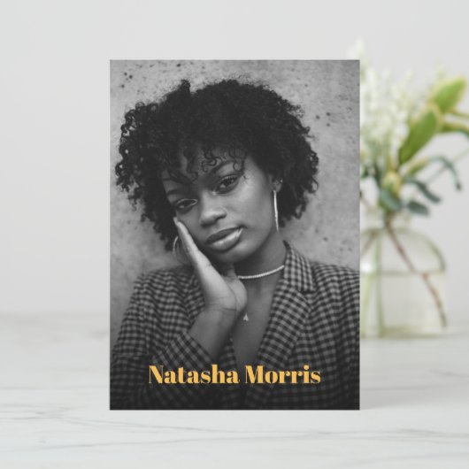 Model Actor Dancer 4 Fotocomp Kaart (Staand voorkant)