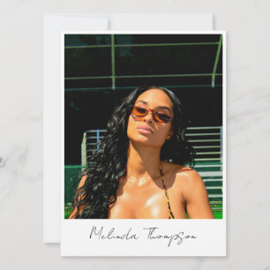 Model Actor Modellering Comp Kaart 5 Foto Influenc