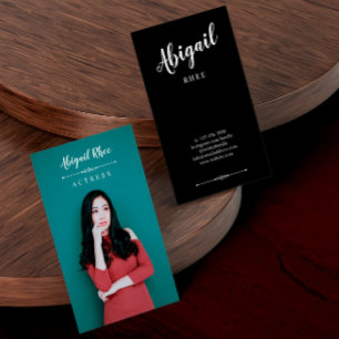 Model Actrress-kalligrafie Visitekaartje