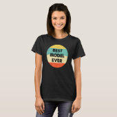 Model Beste Model Ooit T-shirt (Voorkant volledig)