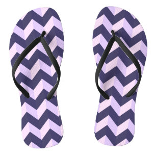 Model Chevron Violet Teenslippers