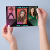 Model Comp Cards Pasfoto Zed Flyer (Hand)