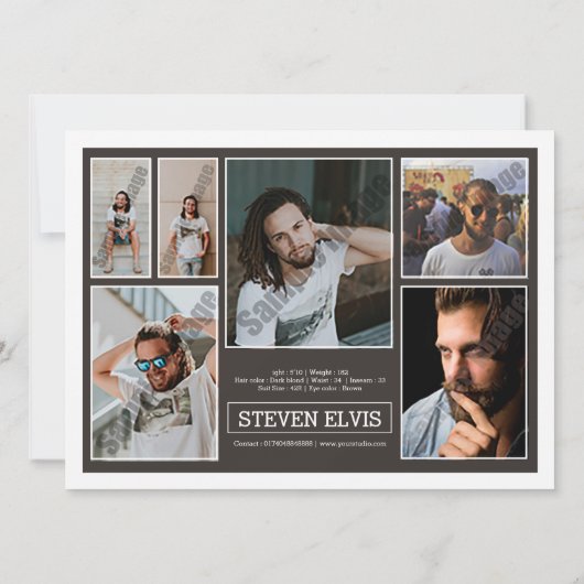 Model Comp-Kaart (Achterkant)