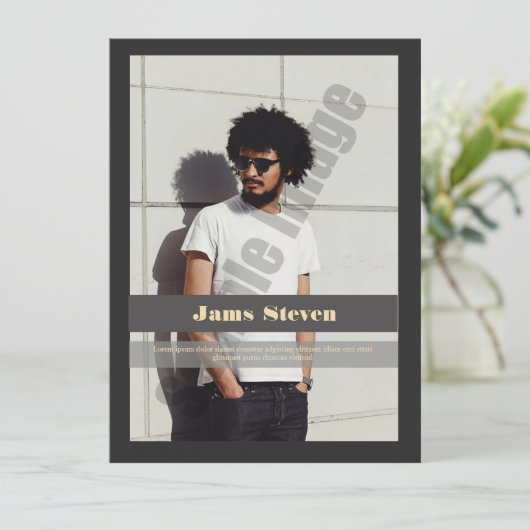 Model Comp-Kaart (Staand voorkant)